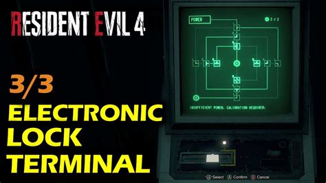 All Electronic Lock Terminal Puzzles Resident Evil Remake Youtube