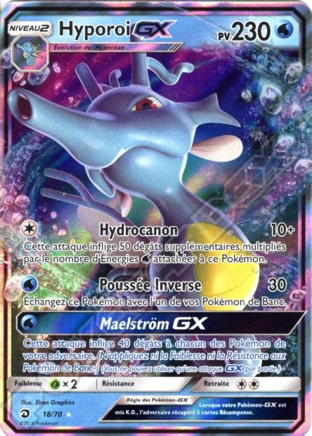 Pokécardex Carte Pokémon Hyporoi GX SM75 18