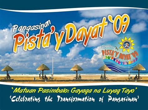 Pista’y Dayat Festival - Pangasinan - Festival Capital of the North