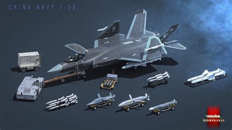 Tj Songbo China Navy J35 Stealth Fighter