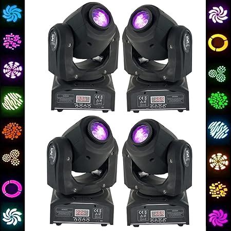 Jeu De Lumiere Pack De Lyres Lmh Spot Dmx Pa Dj Sono Led Bar Club