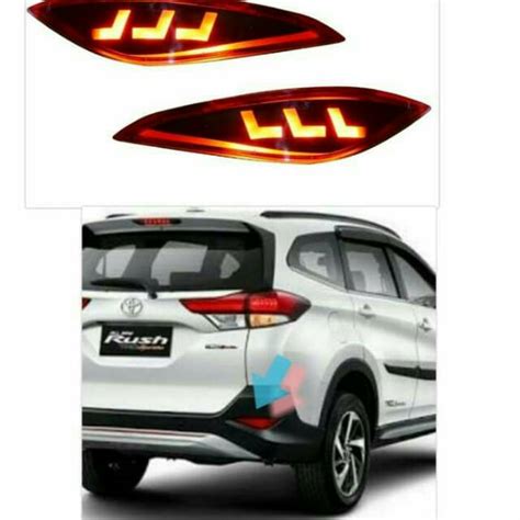 Jual Lampu Reflektor Bumper Belakang All New Terios Shopee Indonesia