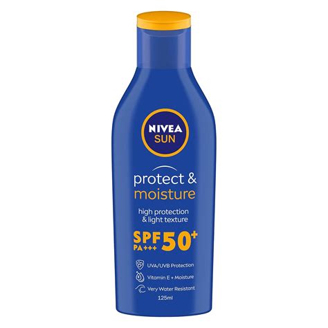 Amazon Nivea Moisturising Sun Lotion Spf Ml Beauty