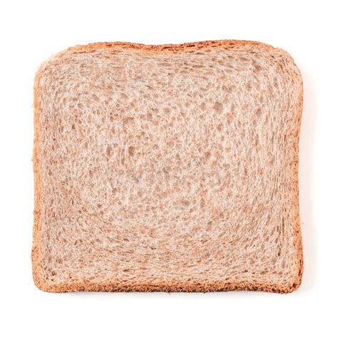 Square Bread Slice Stock Photo Image Of Sustenance Section