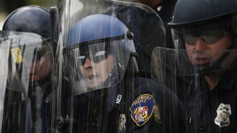 Baltimore Protests Turn Violent Police Injured Cnn