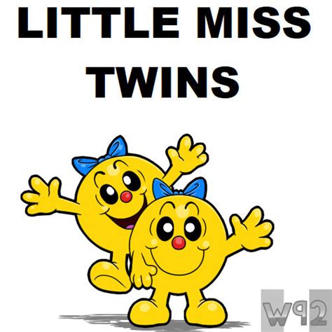 Little Miss: #15 Little Miss Twins by Waver92 on DeviantArt