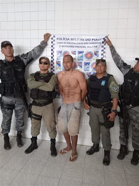 Pol Cia Militar De Floriano Recaptura Fugitivo Da Penitenci Ria Vereda