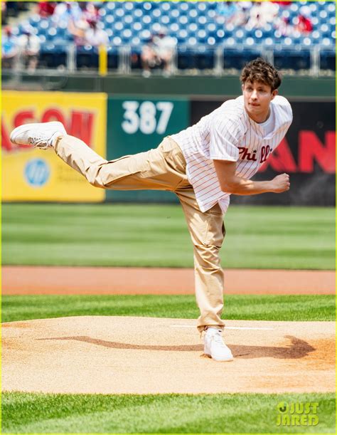 Photo: matt rife throws first pitch 01 | Photo 4945544 | Just Jared ...