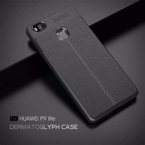 For Huawei P Lite Case Luxury Brand Original Shockproof Armor Cover