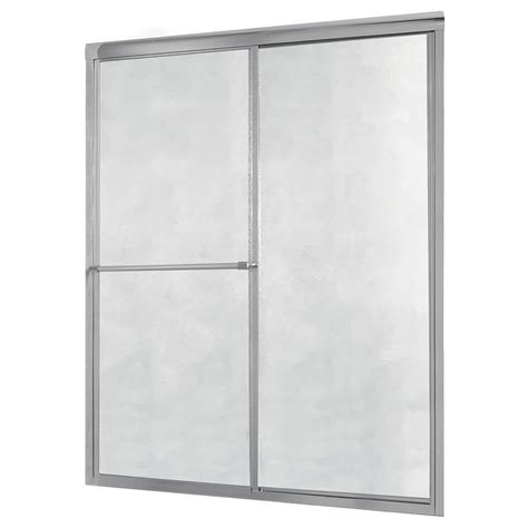 Craft Main Tides 44 In W X 66 In H Sliding Framed Shower Doorenclosure In Silver With