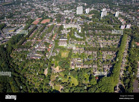 Luftaufnahme Duisburg Homberg Siedlung Rheinpreu En Historische