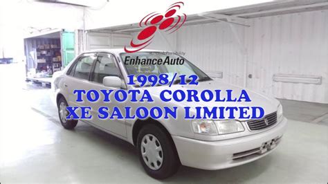 Toyota Corolla Xe Saloon Limited Youtube