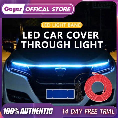 Ceyes Pcs Car Led Drl Daytime Running Lights Turn Signal Lamp Guide