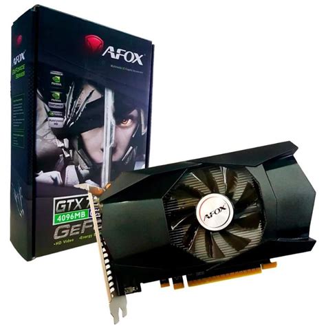 Placa De V Deo Afox Geforce Gtx Gb Gddr