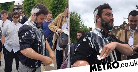 Ukip Candidate Carl Benjamin Doused In Milkshake For Fourth Time In A