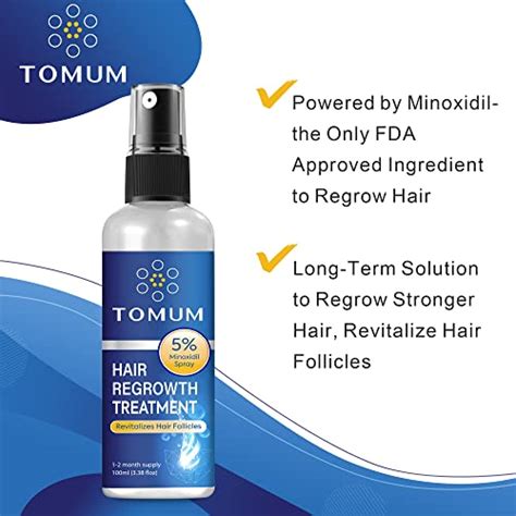 Reviews For Tomum 5 Minoxidil Hair Growth Spray For Men And Women