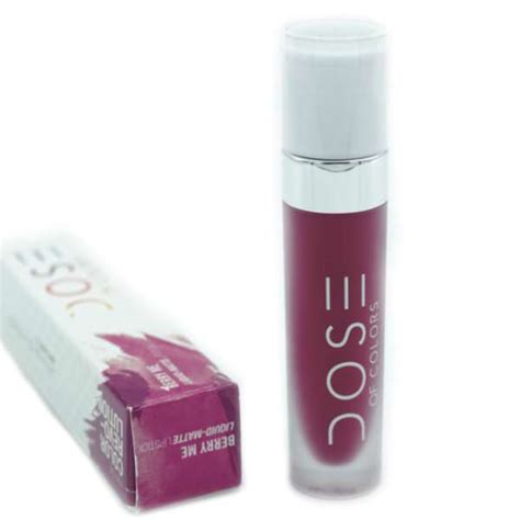 Afsheen Dose Of Colors Liquid Lipstick Berry Me