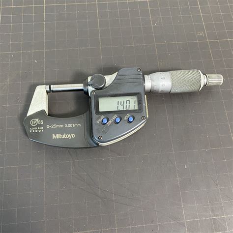 1000円スタート MD 25 ノギス デジマチック マイクロメーター ミツトヨ MICROMETER 測定器 MITUTOYO GG8044