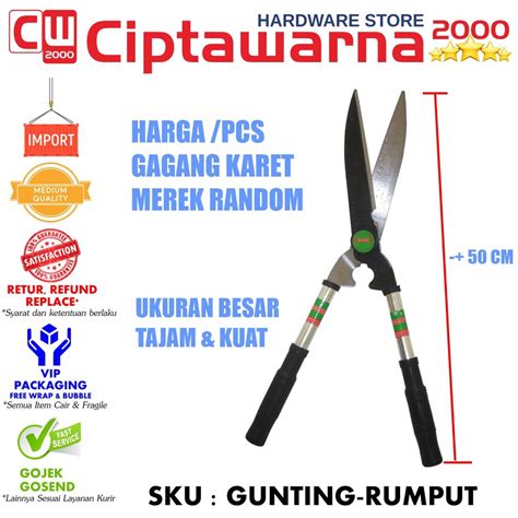 Jual Gunting Rumput Kebun Taman Dahan Gunting Rumput Besar Shopee