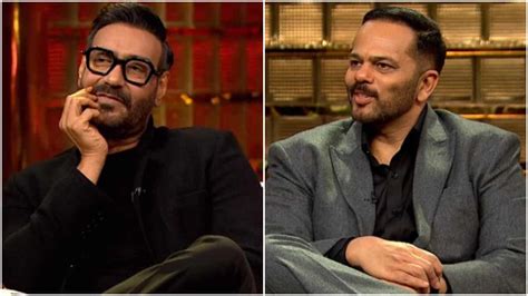 Koffee With Karan Ajay Devgn Rohit Shetty Say New Age Actors Seek