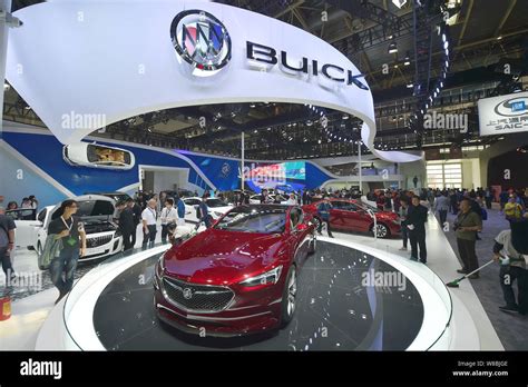 A Buick Avista Concept Car Of General Motors Gm Is On Display During