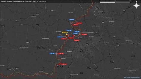 Russo-Ukraine War - 2023 - Maps