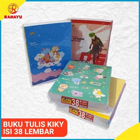 Jual Buku Tulis Kiky Pak Isi Buku Shopee Indonesia