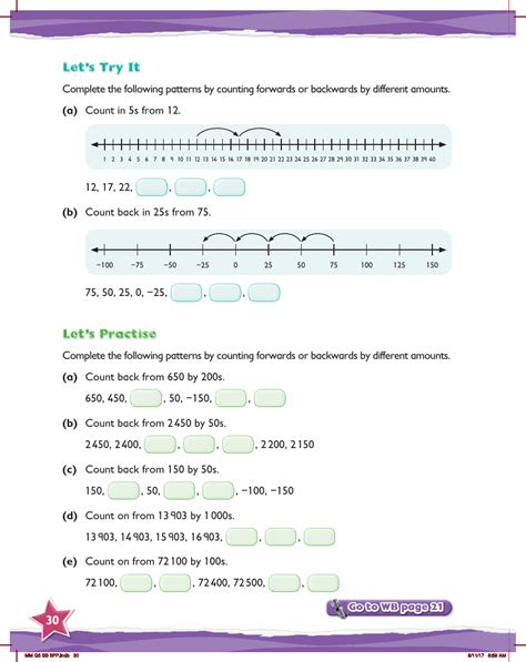 Max Maths Year 5 Try It Number Patterns Maths Year 5