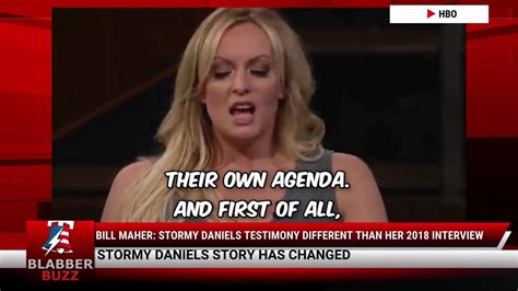 Bill Maher Stormy Daniels Testimony Different One News Page Video