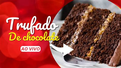 Torta Trufada De Chocolate Youtube