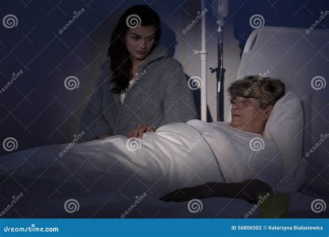 Dying Woman At Hospice Stock Photo Image Of Dying Problem 56806502