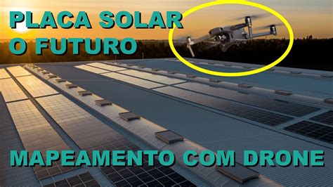 Mapeamento Drone Em Usina De Placa Solar Dji Air S Youtube