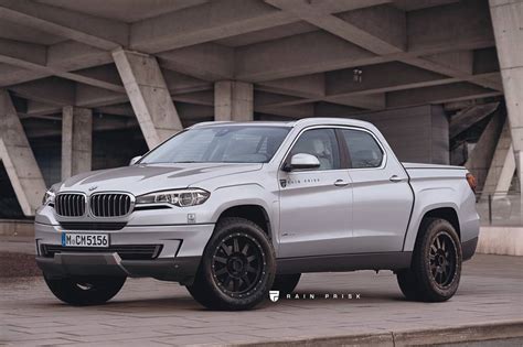 Bmw X5 Pickup Truck Rendered As A Sporty Rival For The Mercedes Benz X Class Autoevolution