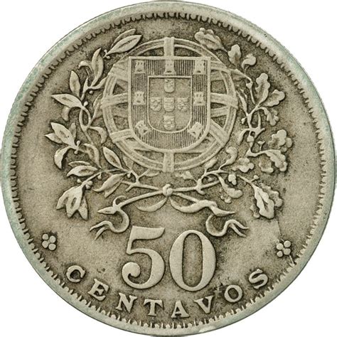 Monnaie Portugal Centavos Tb Copper Nickel Km