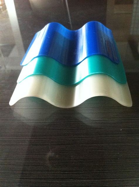 Blue Color Coated Mm Frp Roofing Sheets At Rs Sq Ft In Rajkot Id