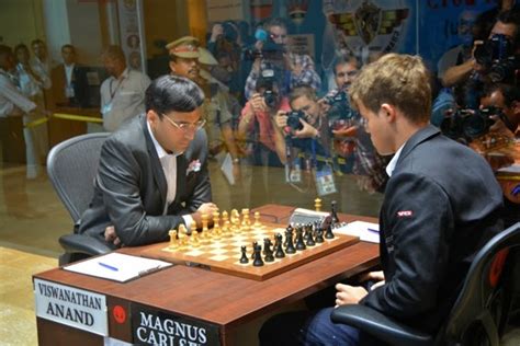 World Chess Championship 2013 Viswanathan Anand vs Magnus Carlsen at ...