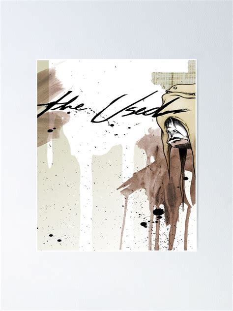 "The used band" Poster for Sale by RockfanStore | Redbubble