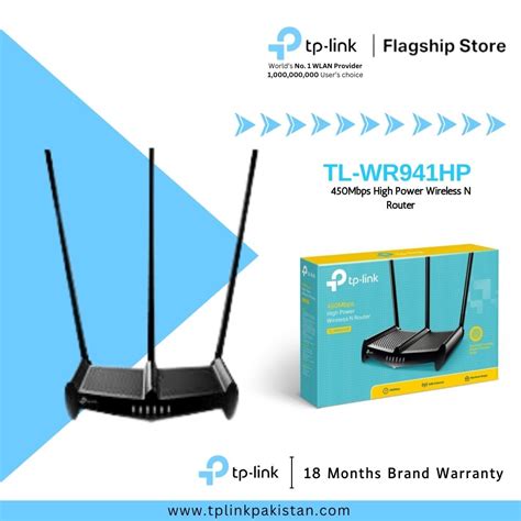 Tp Link Wi Fi Router Tl Wr Hp Mbps High Power Wireless N Router