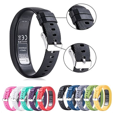 Watch Band For Garmin Vivofit 4 Silicone Replacement Strap Breathable