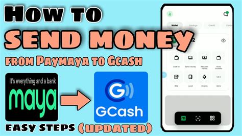 HOW TO TRANSFER MONEY FROM MAYA TO GCASH PAYMAYA TO GCASH EASY STEPS