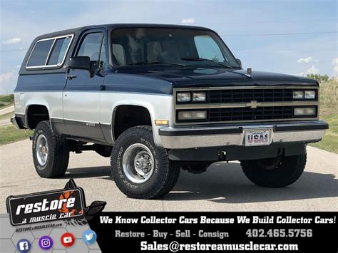 1990 Chevrolet Blazer K5 Restore A Muscle Car™ Llc