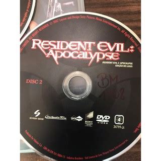 Filme Resident Evil 2 Apocalipse Dvd Shopee Brasil