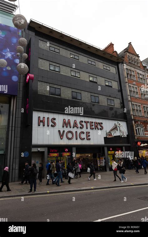 HMV Oxford Street, London Stock Photo - Alamy