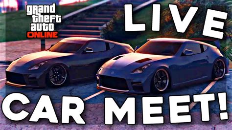 Gta Clean Car Meet Live Ps Cruising Cutting Up More Youtube