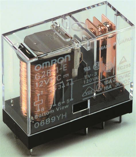 G R S Ac S Omron Industrial Automation Power Relay Dpdt Vac