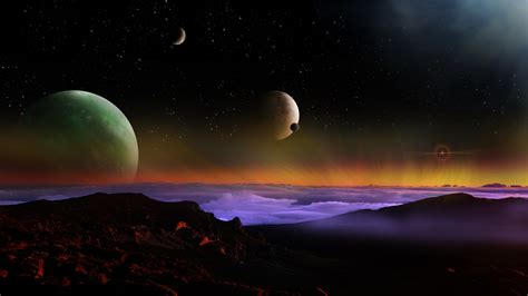 Fondos De Pantalla 2560x1440 La Superficie Del Planeta Planetas Сosmos