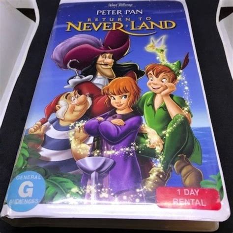 Disney Peter Pan Return To Neverland Vhs On Mercari Peter Pan