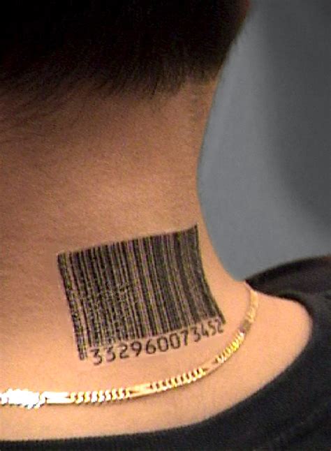 Custom Barcode Tattoos By Scott Blake