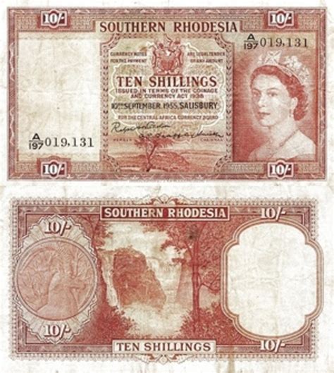 Shillings Rodesia Del Sur Numista