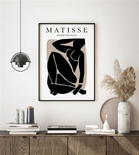 Plakat Hog Studio Black Matisse X Cm Hog Studio Sklep Empik